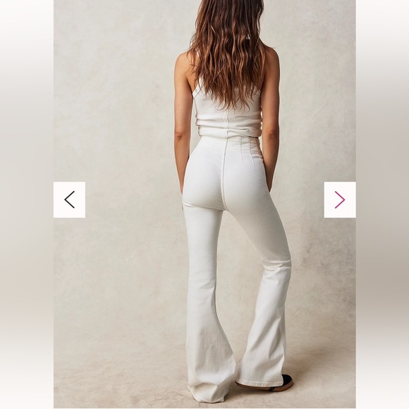 NWT  Free People We The Free Jayde Cord Flare Jeans - Picture 3 of 16